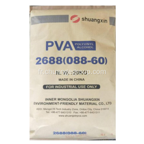 Shuangxin PVA 2688A 088-60 pour adhésif